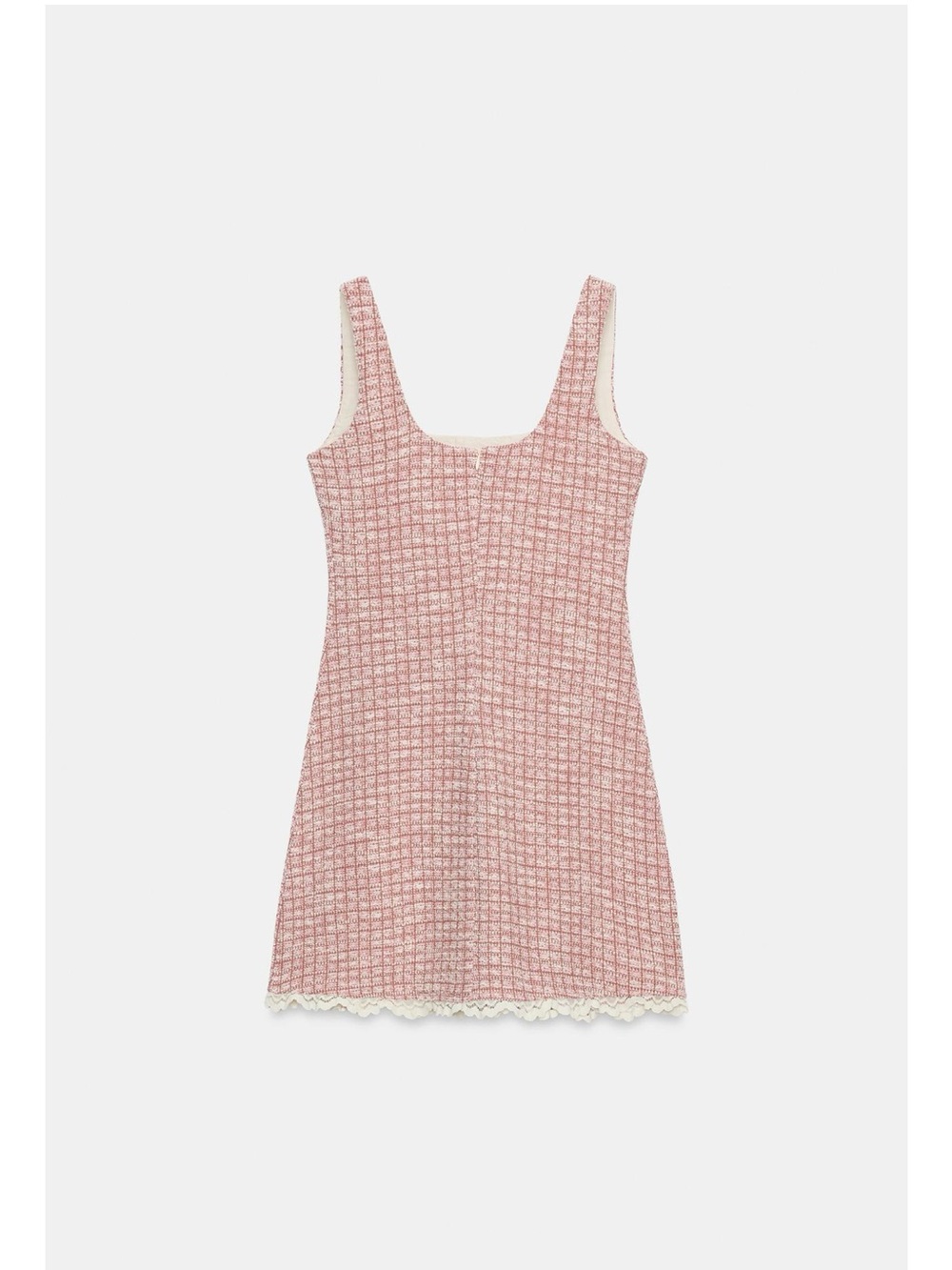 ZARA SHORT TEXTURED DRESS Size S NWT - Picture 8 of 9